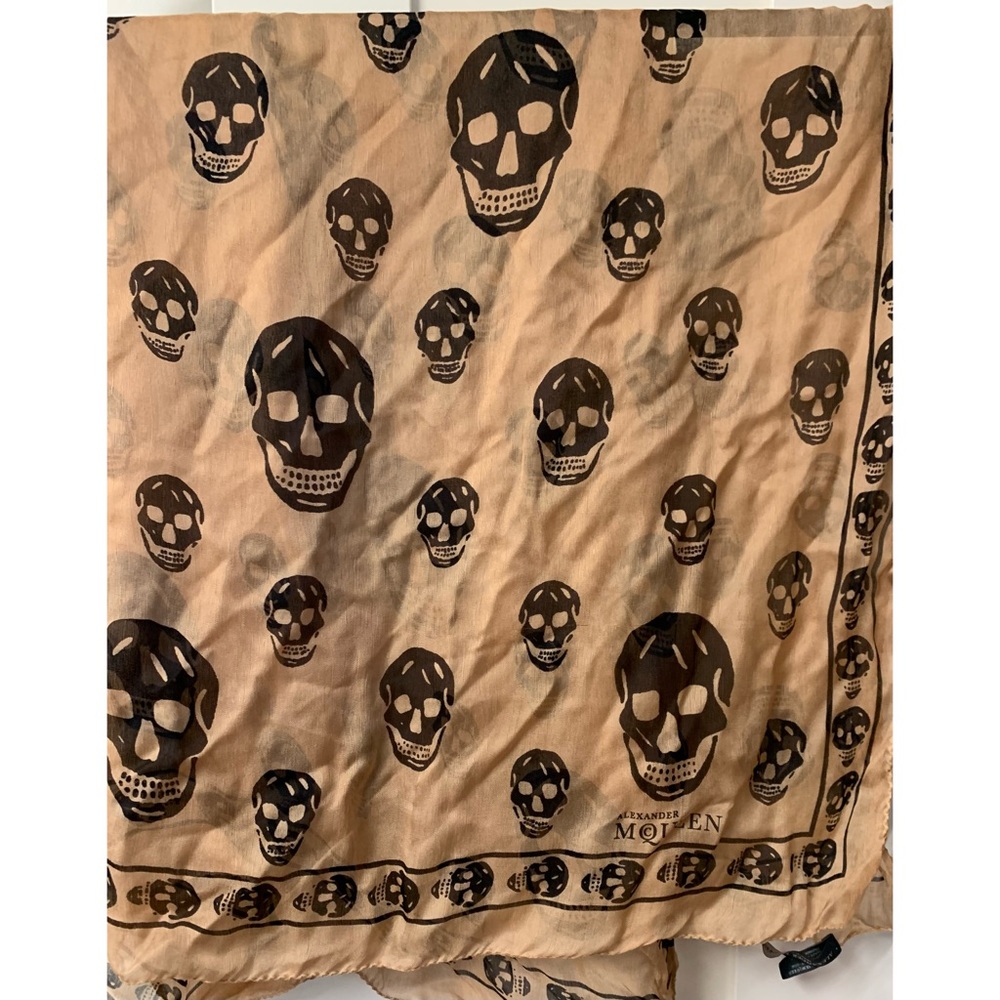 Gently Used Alexander Mcqueen Silk Scarf